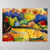 Poster van het landschap Gauguin Tahitian (Voorkant)