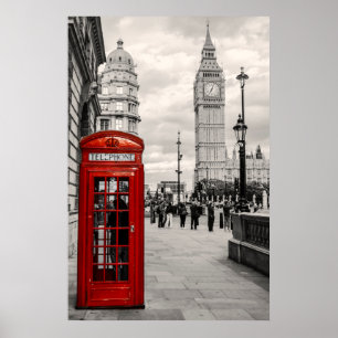 Poster van het Landschap van Big Ben van de