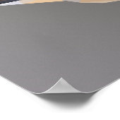 Poster van het landschap van de rode borstkas (Hoek)