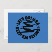 Poster van het legervliegtuig, 1941 briefkaart (Voorkant / Achterkant)