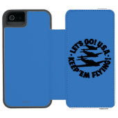 Poster van het legervliegtuig, 1941 incipio iPhone portemonnee hoesje (Agenda Open)