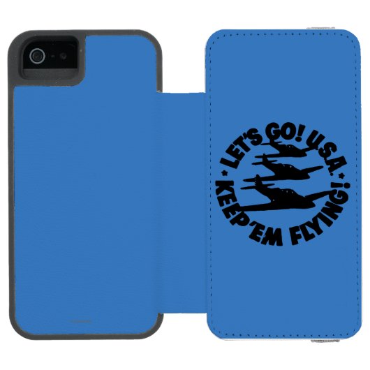 Poster van het legervliegtuig, 1941 incipio iPhone portemonnee hoesje (Agenda Open)