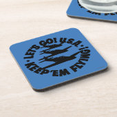 Poster van het legervliegtuig, 1941 onderzetter (Linkerzijde)