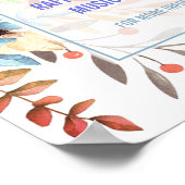 Poster van het lentesfeest Fling Flyer Spring Brea (Hoek)