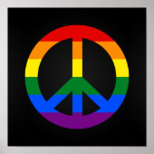 Poster van het LGBT-vlaggen (Voorkant)