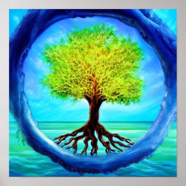 Poster van het Life Ocean Portal