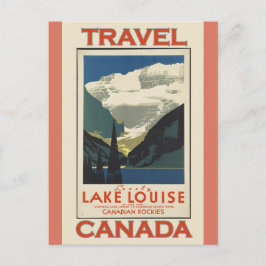 Poster van het Louise Canada Vintage Travel Briefkaart