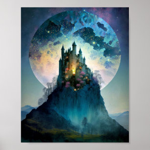 Poster van het Magical Fantasy Castle
