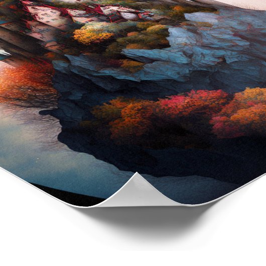 Poster van het Magical Fantasy Castle (Hoek)