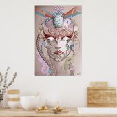 Poster van het Masker van Pandora (Keuken)