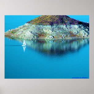 Poster van het meer