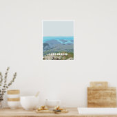 Poster van het meer (Keuken)