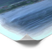 Poster van het meer Dillon Colorado (Hoek)