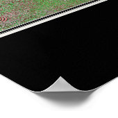 Poster van het meer Erie Satellite (Hoek)