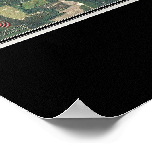 Poster van het meer Greeson Arkansas (Hoek)