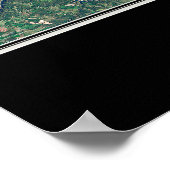 Poster van het meer van Cumberland Kentucky (Hoek)