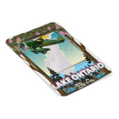 Poster van het meer van Ontario Noord-Amerikaans Magneet (Rechterzijde)