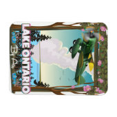 Poster van het meer van Ontario Noord-Amerikaans Magneet (Horizontaal)