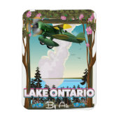 Poster van het meer van Ontario Noord-Amerikaans Magneet (Verticaal)