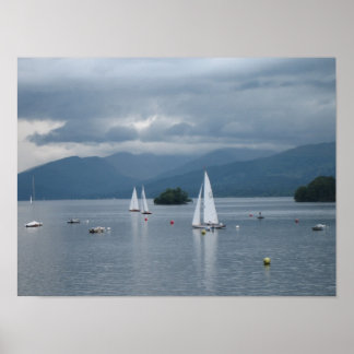 Poster van het meer van Windermere