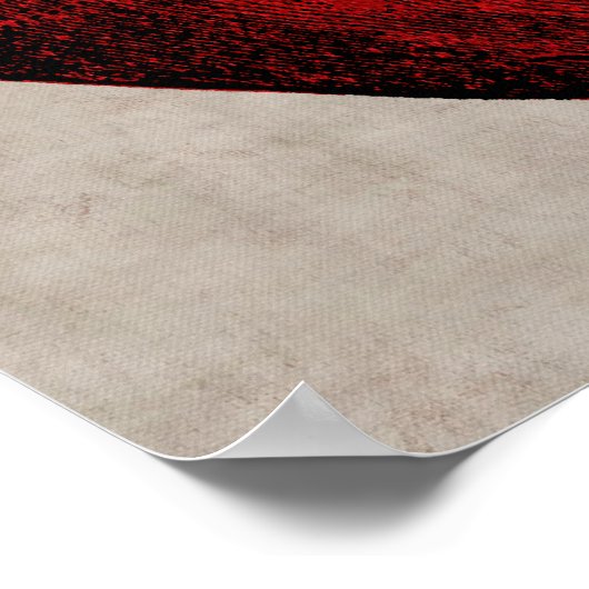 Poster van het menselijk hart (Hoek)