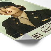 Poster van het  militair zurenkorps (Hoek)