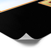 Poster van het militaire Vliegtuig "Eurofighter Ty (Hoek)