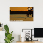 Poster van het Monduranmeer (Thuiskantoor)