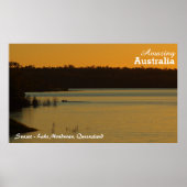 Poster van het Monduranmeer (Voorkant)