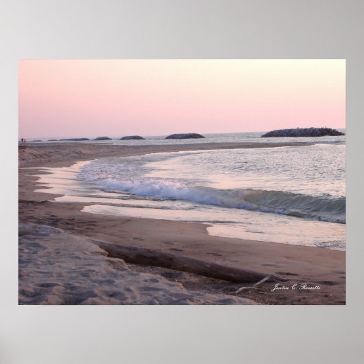 Poster van het mooie meer van Erie (Voorkant)