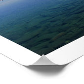 Poster van het Nationaal Park van het meer McDonal (Hoek)