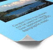 Poster van het nationaal park Voyageurs (Hoek)