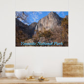 Poster van het nationaal park Yosemite (Keuken)