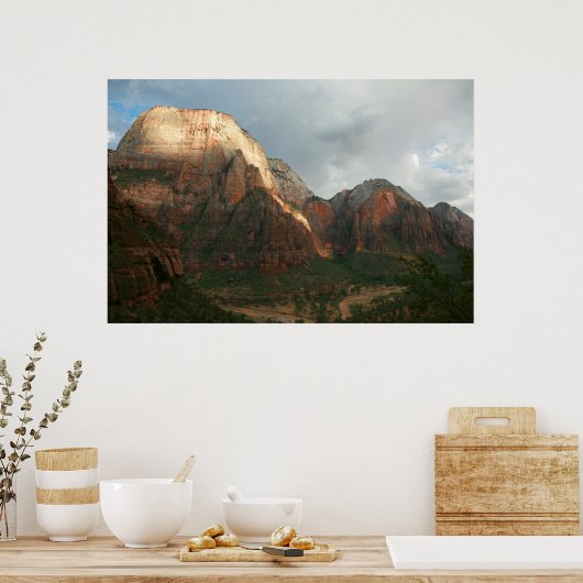 poster van het nationaal park zion (Keuken)