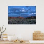 poster van het nationaal park zion (Keuken)