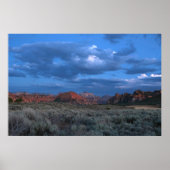 poster van het nationaal park zion (Voorkant)