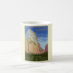 Poster van het Nationaal Park Zion Koffiemok