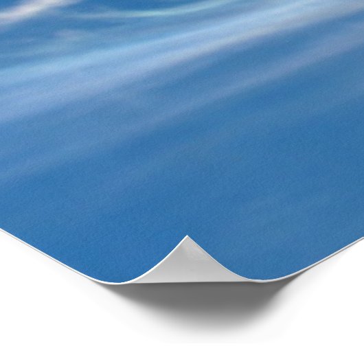 Poster van het natuurlijke luchtruim (Hoek)