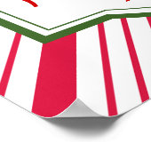 Poster van het Noordpoolteken (Hoek)