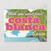 poster van het oldtimers van Valencia Briefkaart (Voorkant)