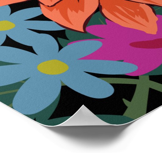 Poster van het platte wand (Hoek)