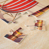 Poster van het reisstrand van Rio de Janeiro Legpuzzel (Zijkant)