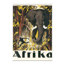 Poster van het Reizen van Afrika