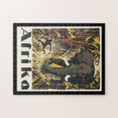 Poster van het Reizen van Afrika Legpuzzel (Horizontaal)