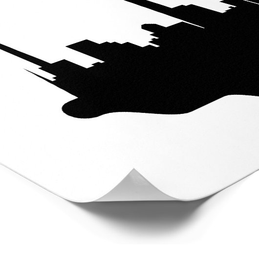 Poster van het reserveratievlak - kolossaal (Hoek)