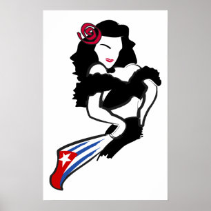 Poster van het Roos van Havana