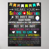 Poster van het schoolverpleeghuis Kantoor (Voorkant)