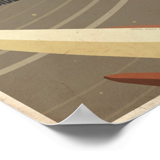 Poster van het spel van Arcade propaganda- zesde i (Hoek)