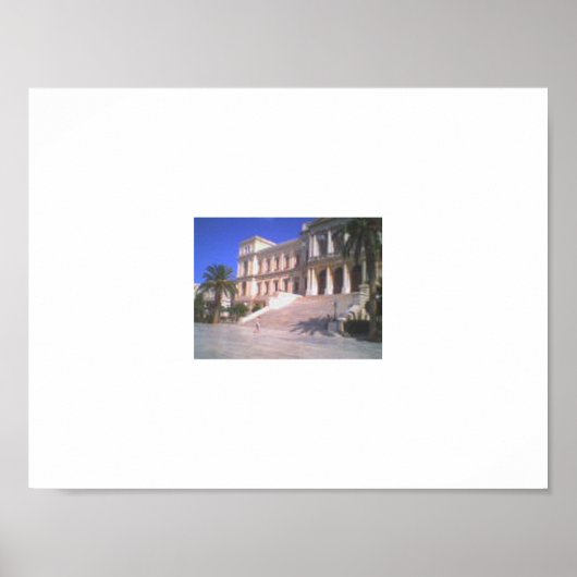 Poster van het stadhuis van Syros (Voorkant)
