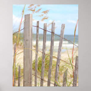 Poster van het strand